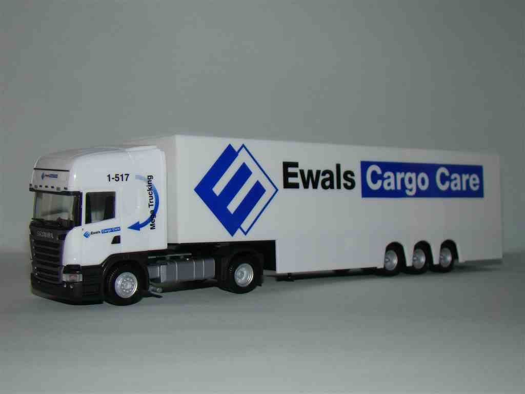 Ewals Cargo Care 1-517 Herpa 303187 Scania R-Serie