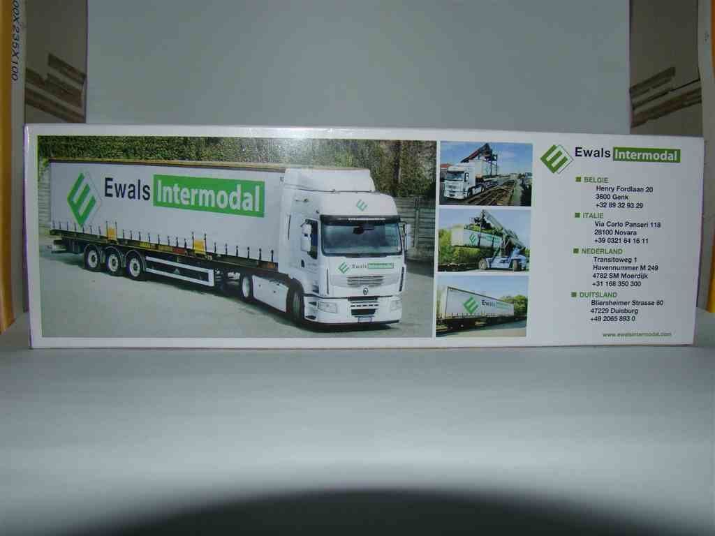 Ewals Intermodal WSI Promotoys Nr.08-1116 Scania R-Topline 6 Sp. Verpakking achterzijde