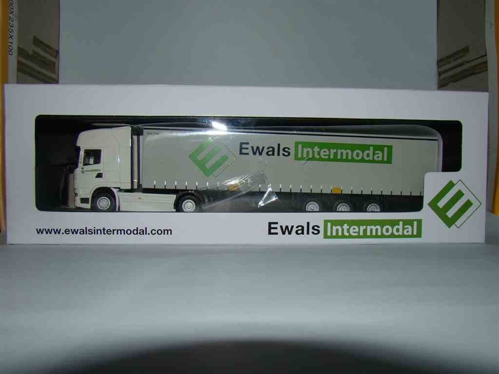 Ewals Intermodal WSI Promotoys Nr.08-1116 Scania R-Topline 6 Sp. Verpakking voorzijde