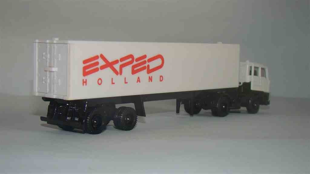 EXPED EFSI DAF 3300 Voorzijde Trailer onbedrukt Achterzijde