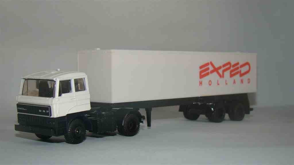 EXPED EFSI DAF 3300 Voorzijde Trailer onbedrukt