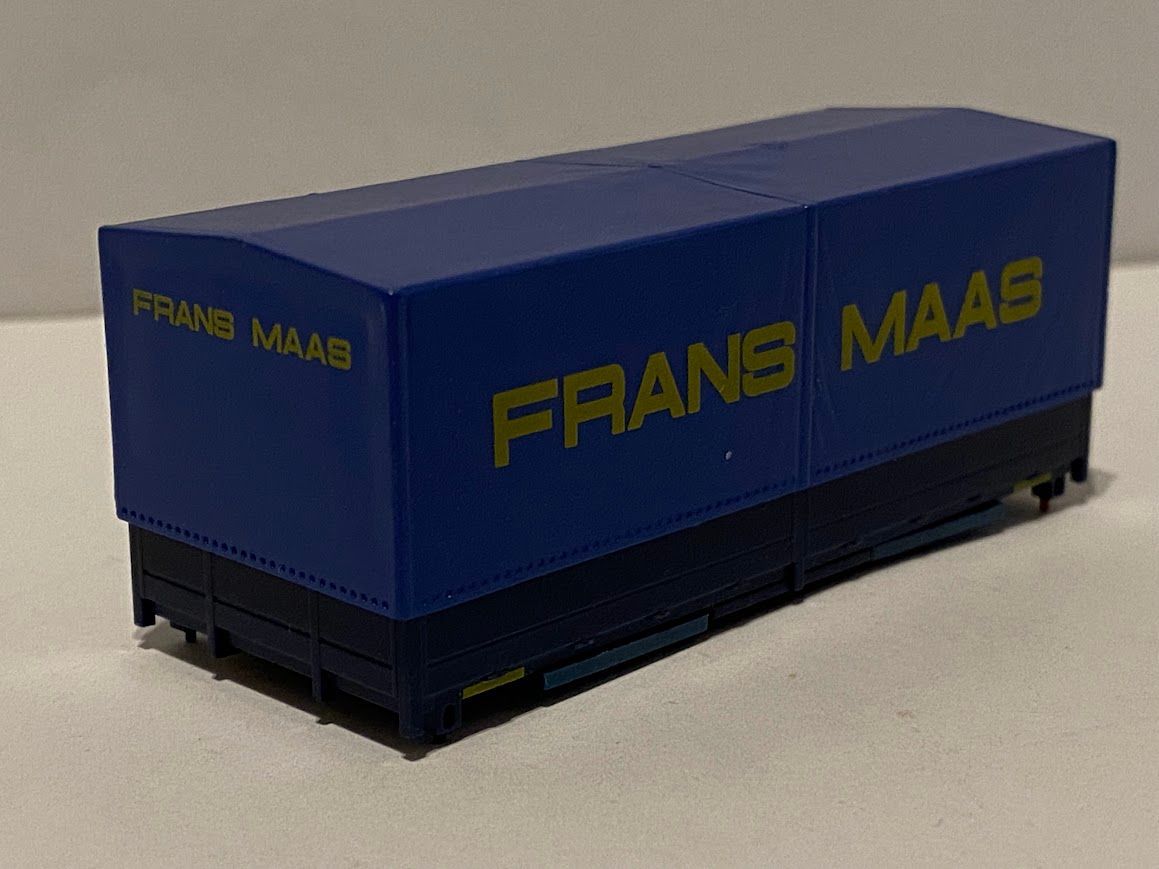 Frans Maas Afzetbak 2 licht zeil voorzijde