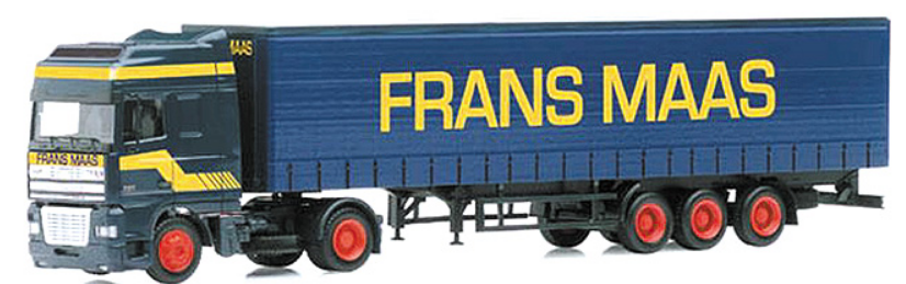 Frans Maas DAF met kleine tekst