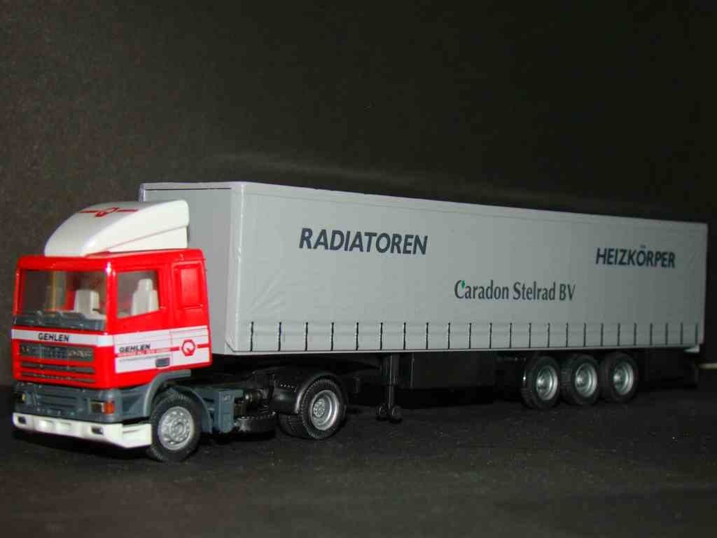 Gehlen Schols Stelrad misdruk Scale Promotions/Herpa 970002 DAF 95