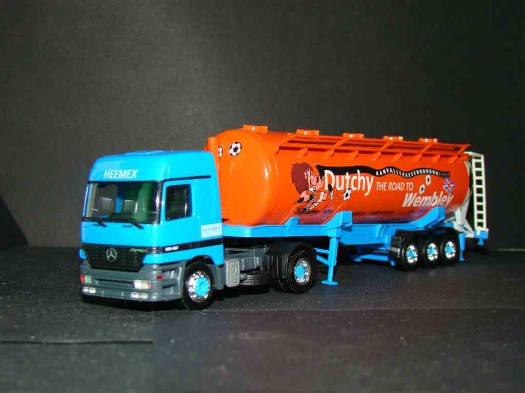 Heemex - Dutchy Herpa 911307 MB 928 SK- Silo oplegger Ombouw