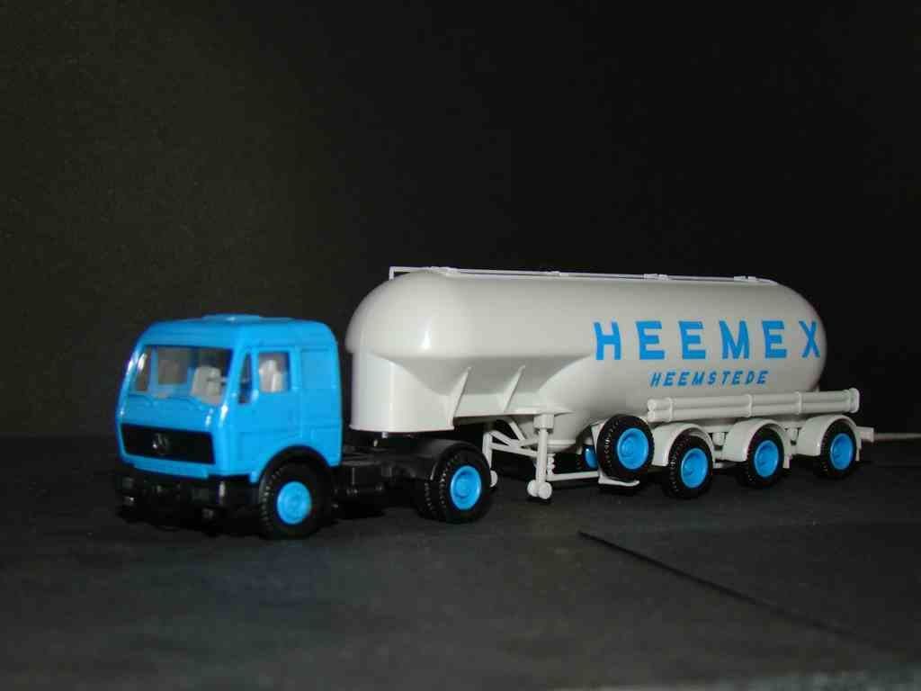 Heemex Herpa 811459 MB - Silo oplegger