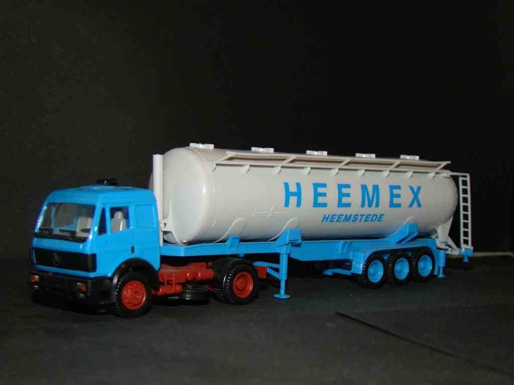 Heemex Herpa 826008 MB - Silo oplegger