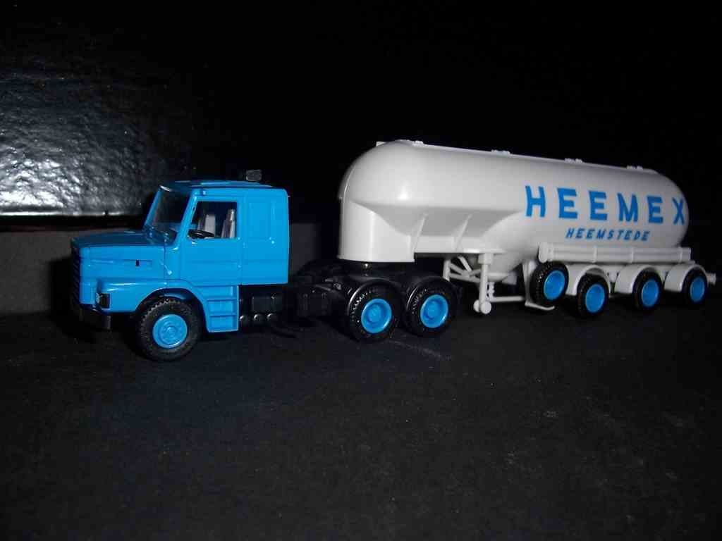 Heemex Herpa 836002 Scania - Silo oplegger