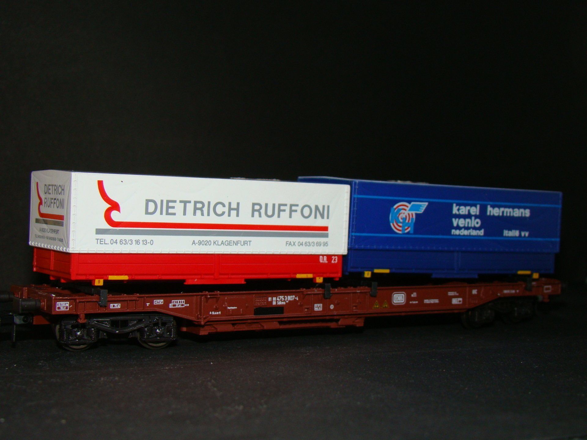 Karel Hermans Roco DB onderstel