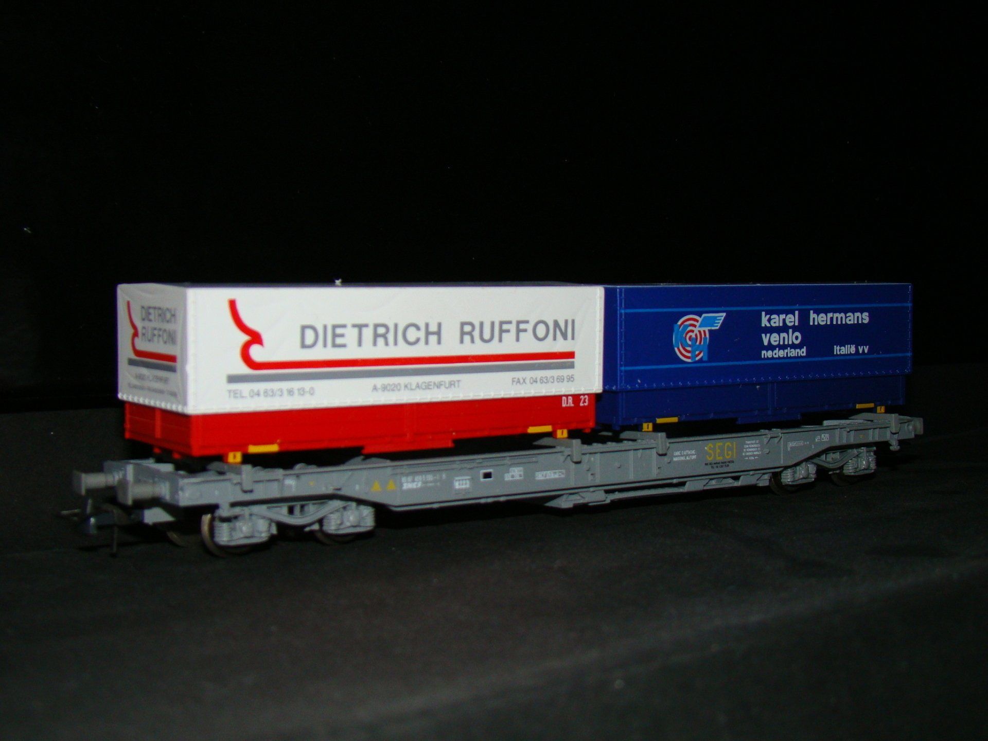 Karel Hermans Roco SEGI onderstel