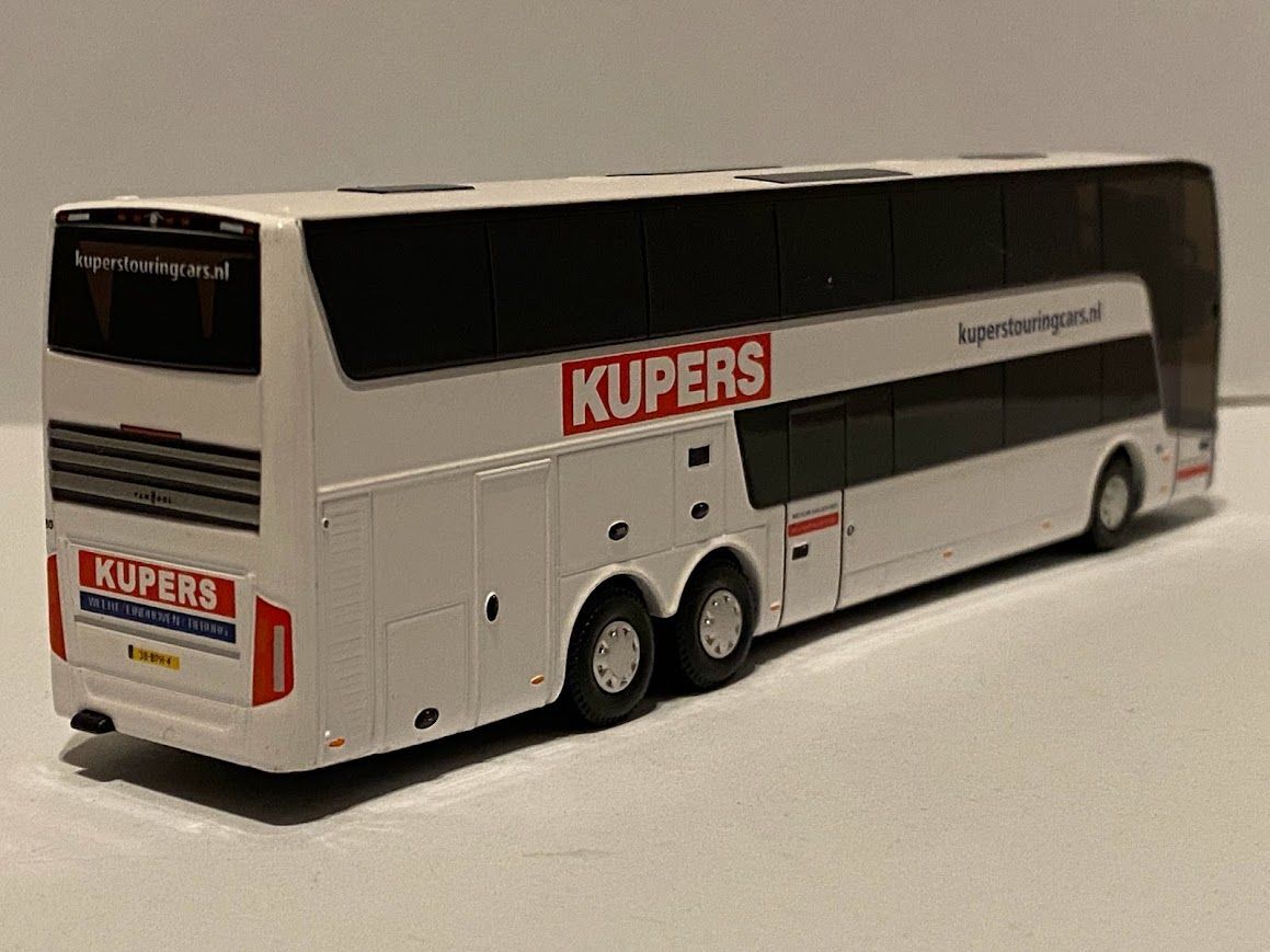 Kupers HollandOTO van Hool dubbeldekker achterzijde