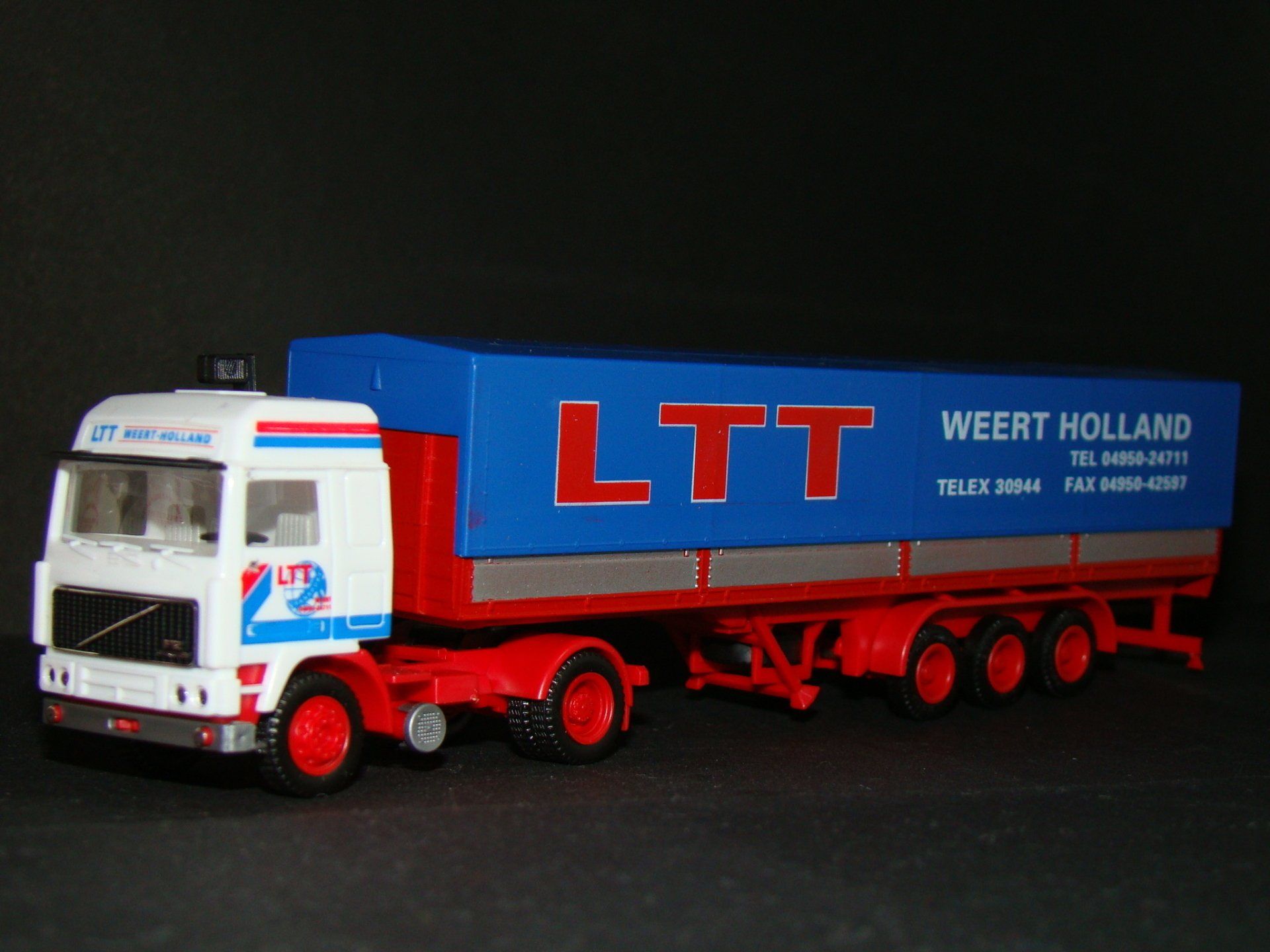 LTT Weert Herpa 901493 Volvo F12 Globetrotter