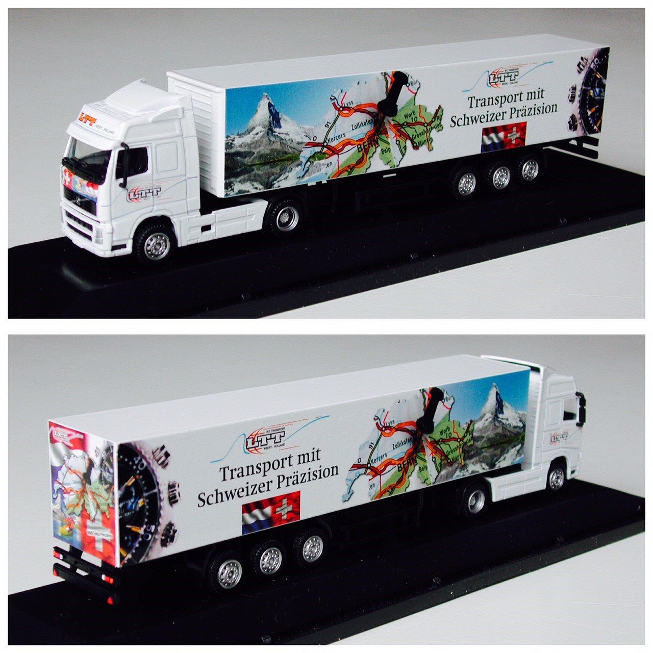 LTT Weert Duitse opdruk oplegger