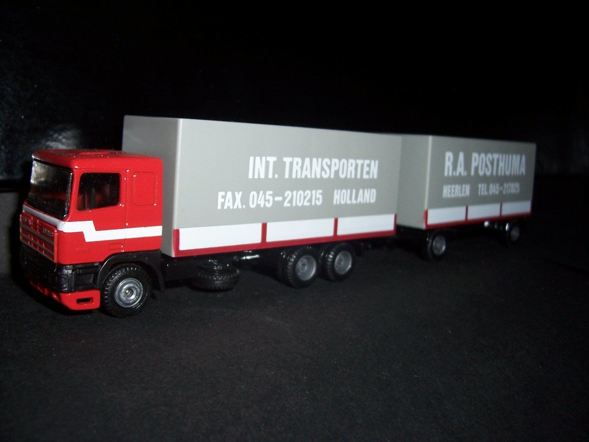 R.A. Posthuma EFSI DAF 95 Combi Rode Cabine