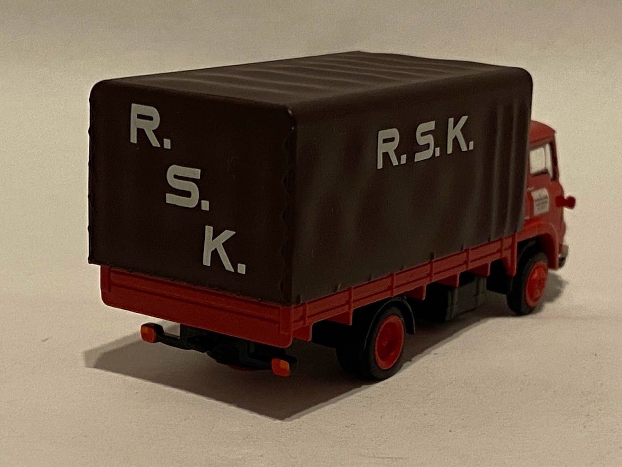 RSK Amsterdam Brekina 35929 Bedford TK achterzijde