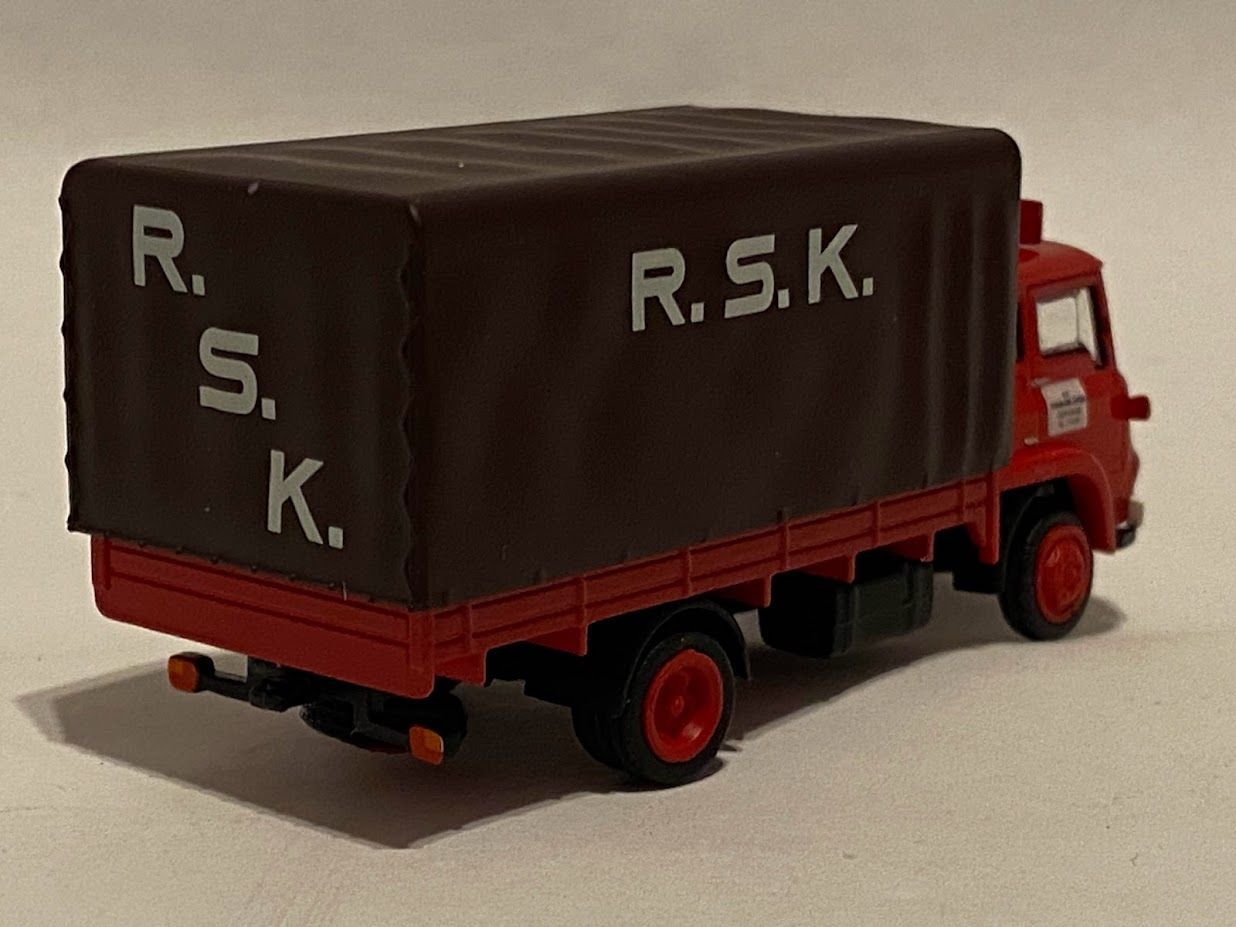 RSK Den Haag Brekina 35930 Bedford TK achterzijde