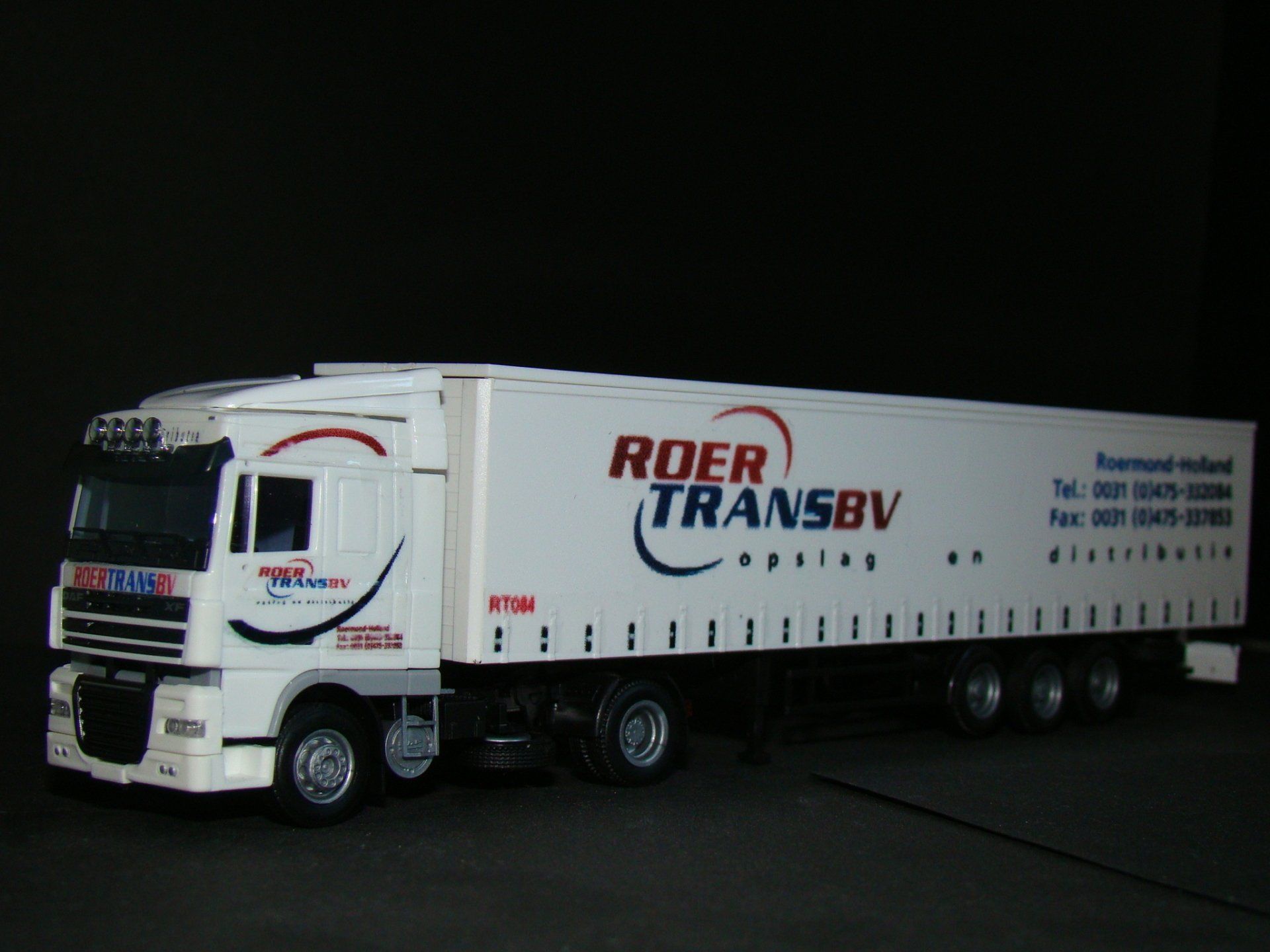 Roertrans Herpa Eigenbouw DAF XF105 SC