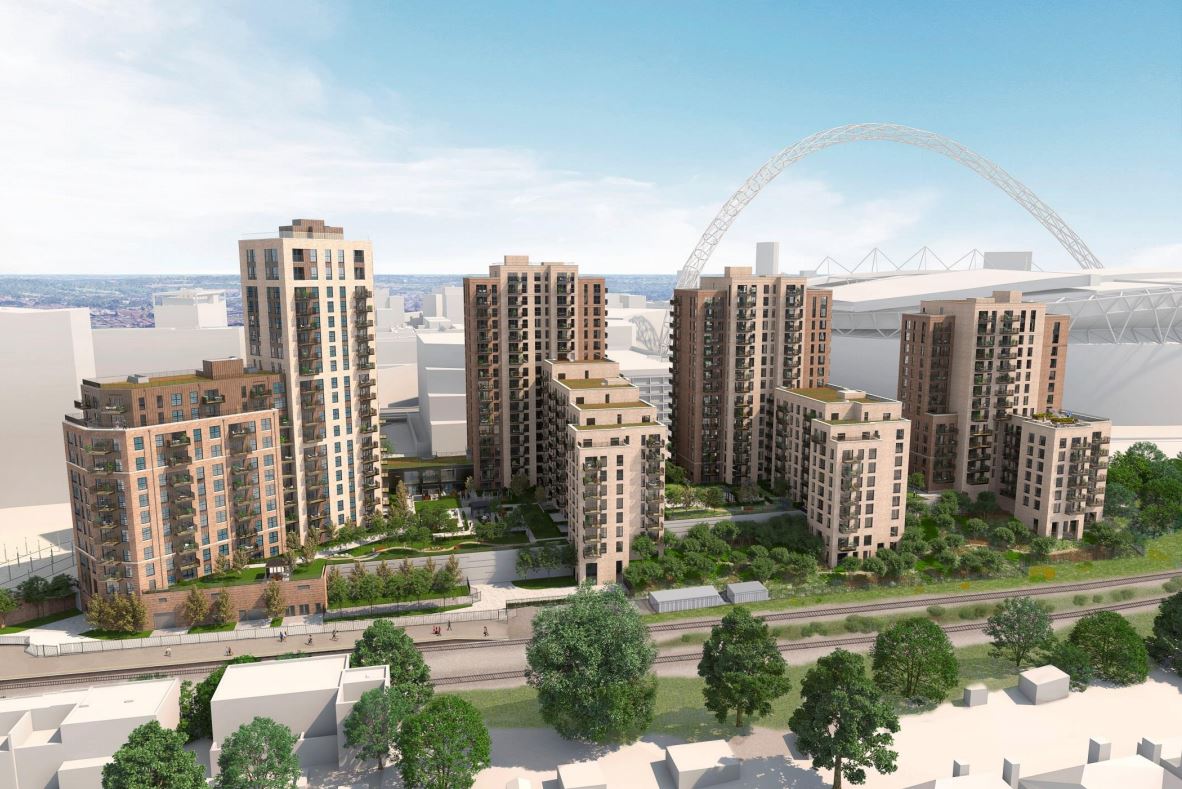 Ariel view from South