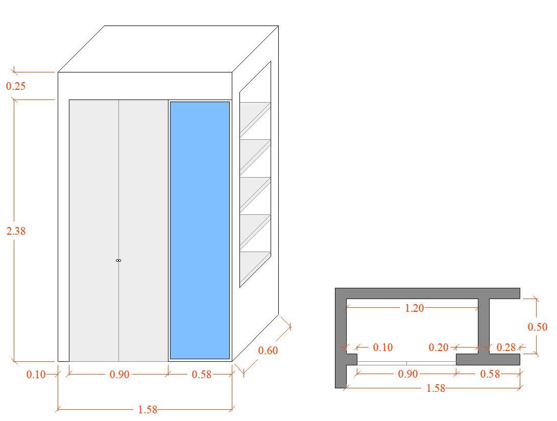 Parete divisoria in cartongesso dal dal progetto alla realizzazione