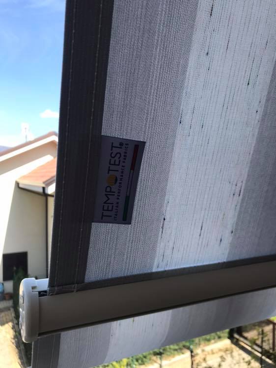 Tende da sole Tempotest installate