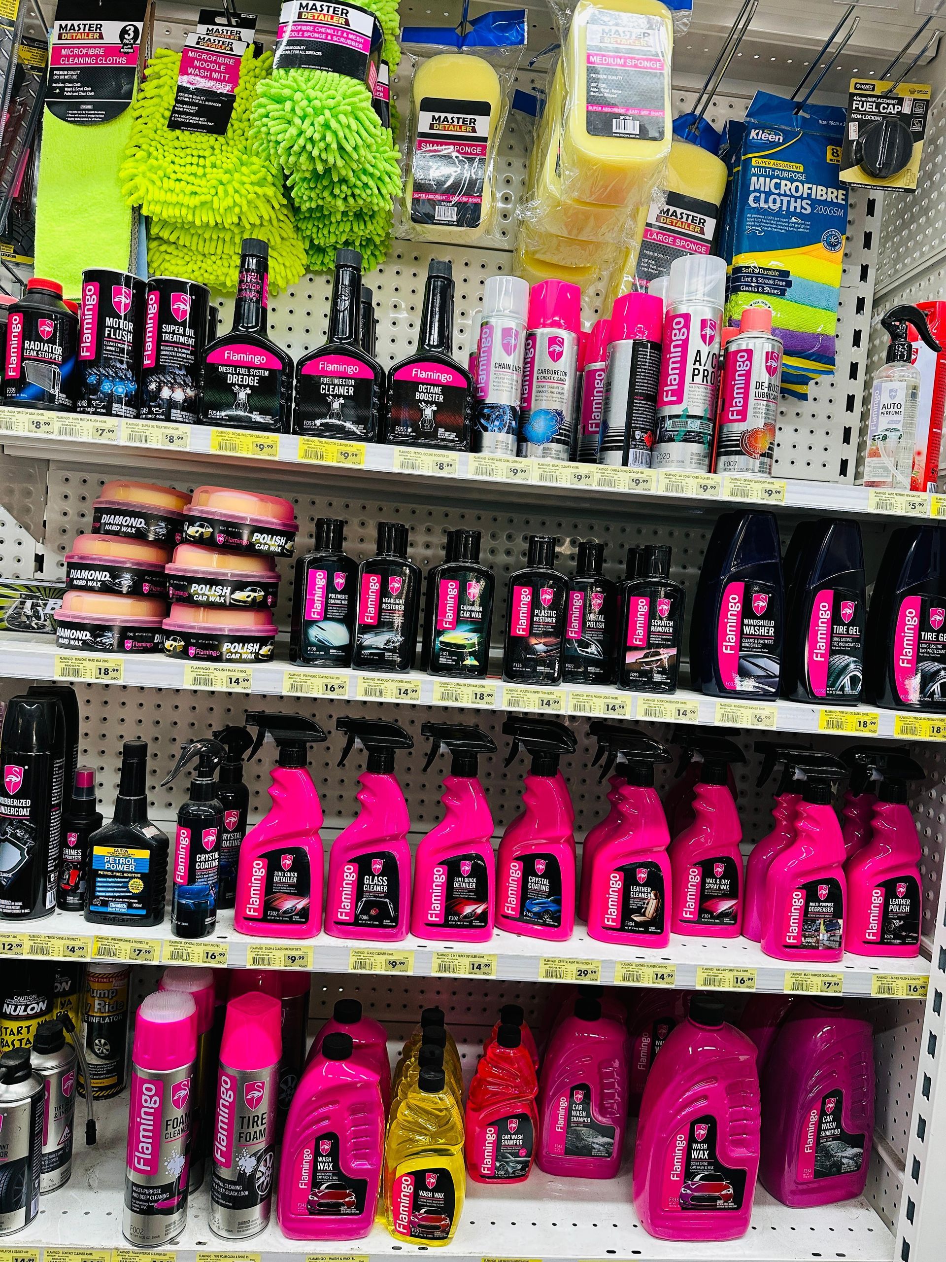 A pair of brake rotors and brake calipers on a table — Laurieton Warehouse in Laurieton, NSW