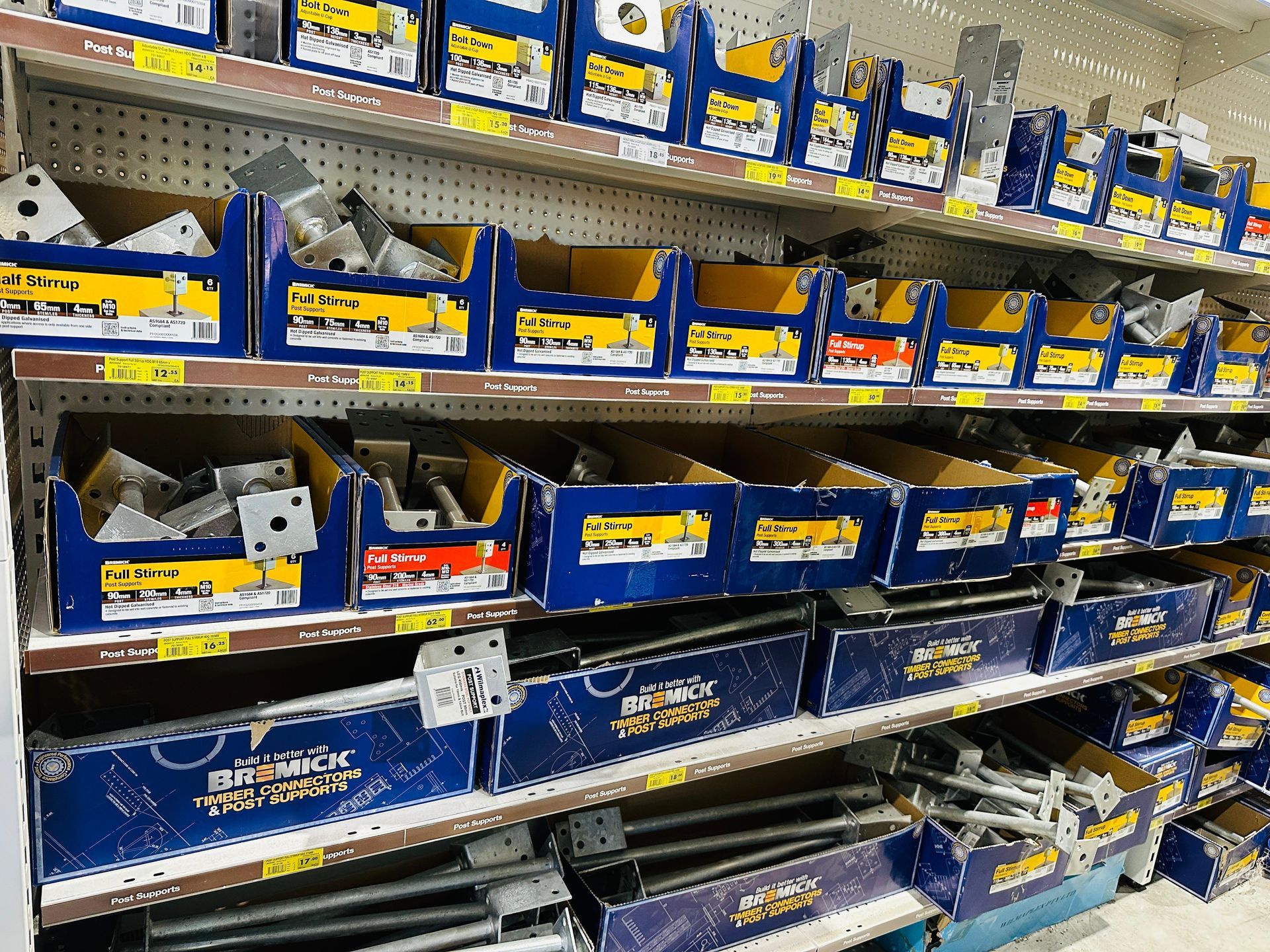 A Store Shelf Filled With Lots Of Shoes And Bags — Laurieton Warehouse in Laurieton, NSW