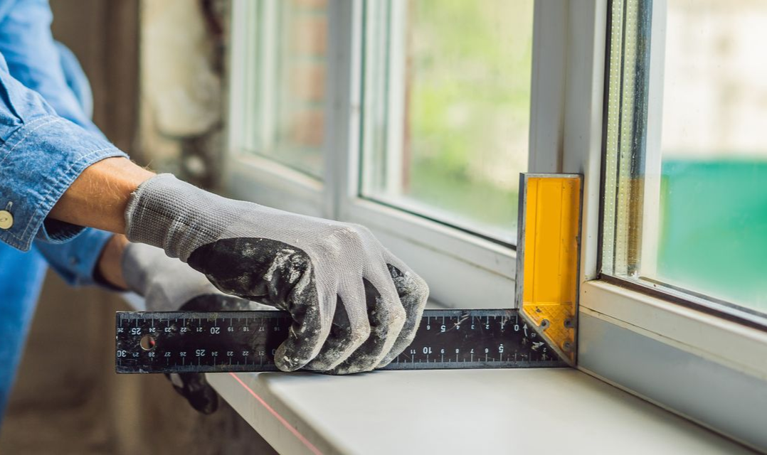 Ein moderner Hausanbau mit großen, dunkel gerahmten Glas-Falttüren