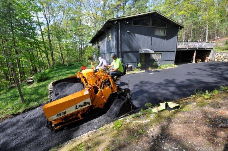 LeeBoy 8500 Low Deck Asphalt Paver — Lunenburg, MA — Miller’s Paving, LLC