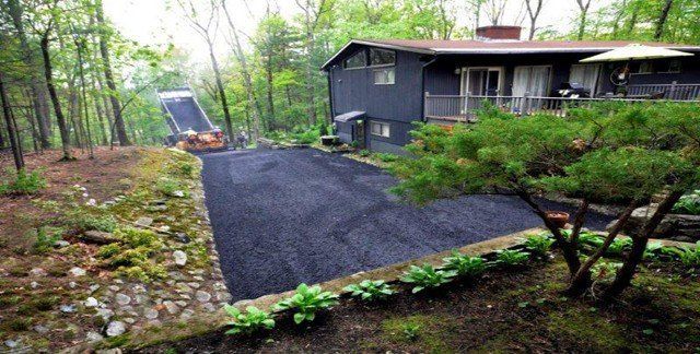 House Exterior Paving Services — Lunenburg, MA — Miller’s Paving, LLC