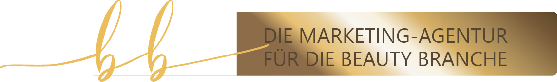 A logo for die marketing-agentur fur die beauty branche