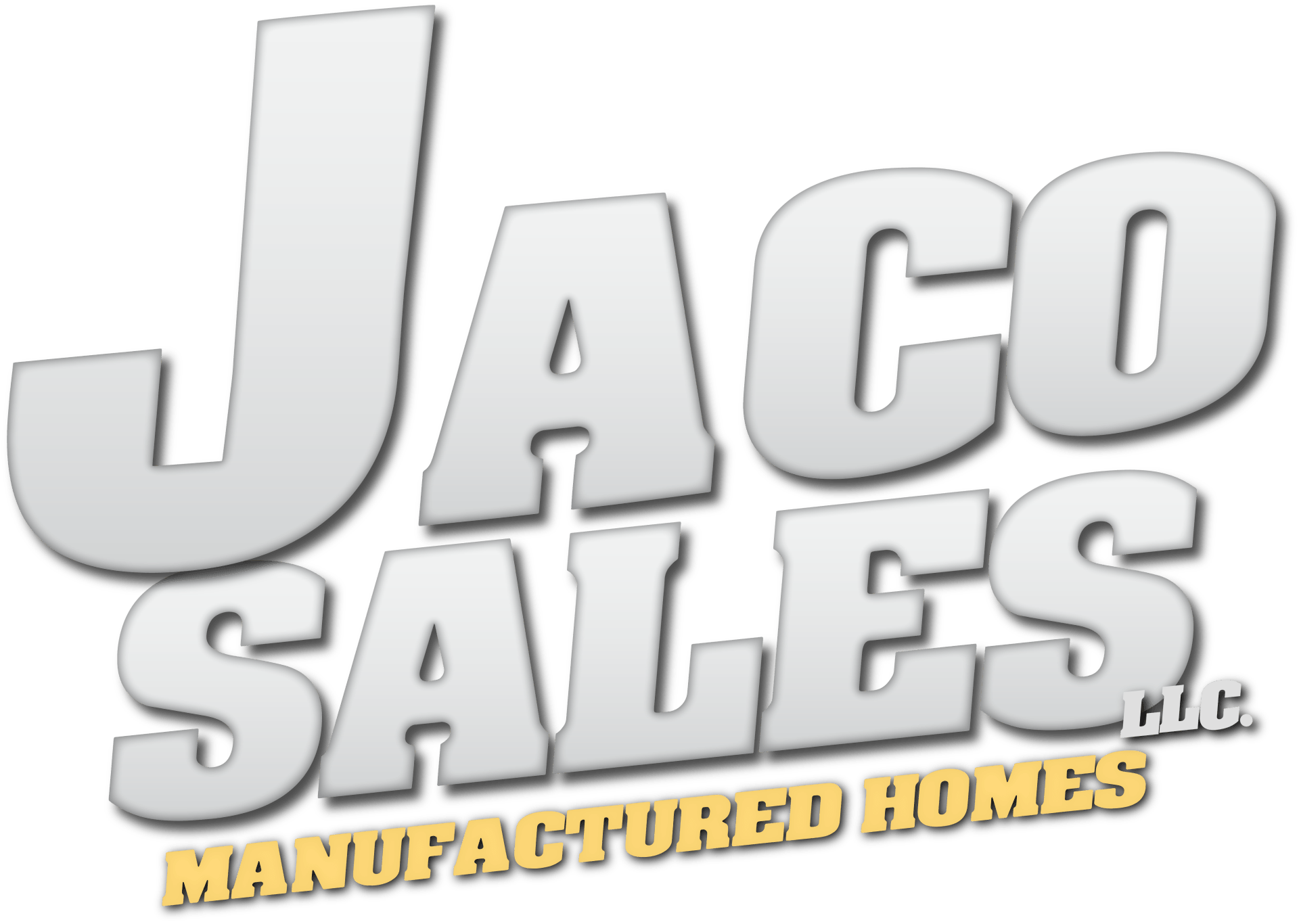 Jaco sales manufactured homes logo on a white background