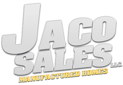 Logo for Jaco Sales LLC, a manufactured homes company.