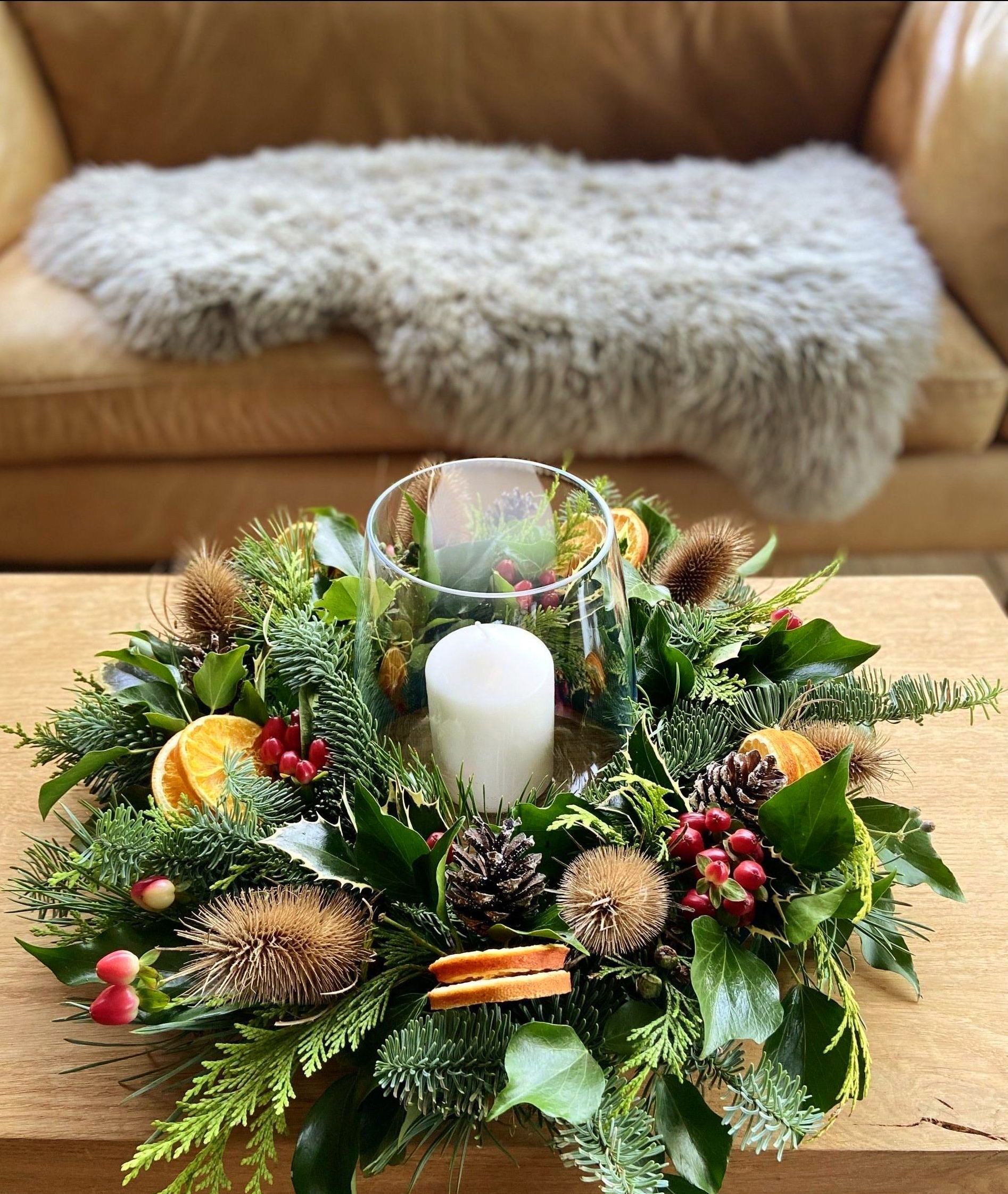 The Traditional Christmas Wreath