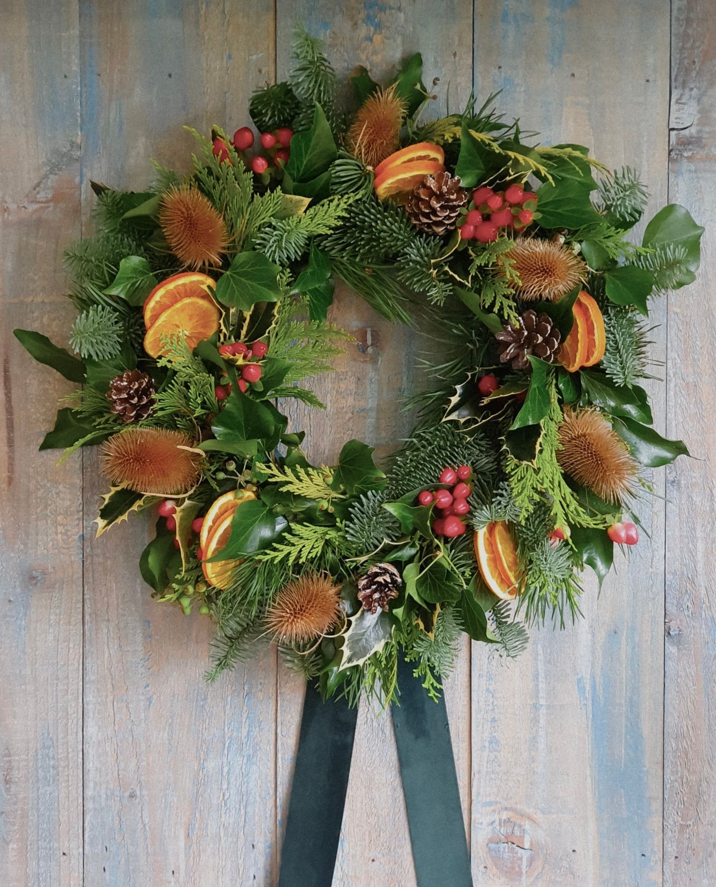 The Traditional Christmas Wreath