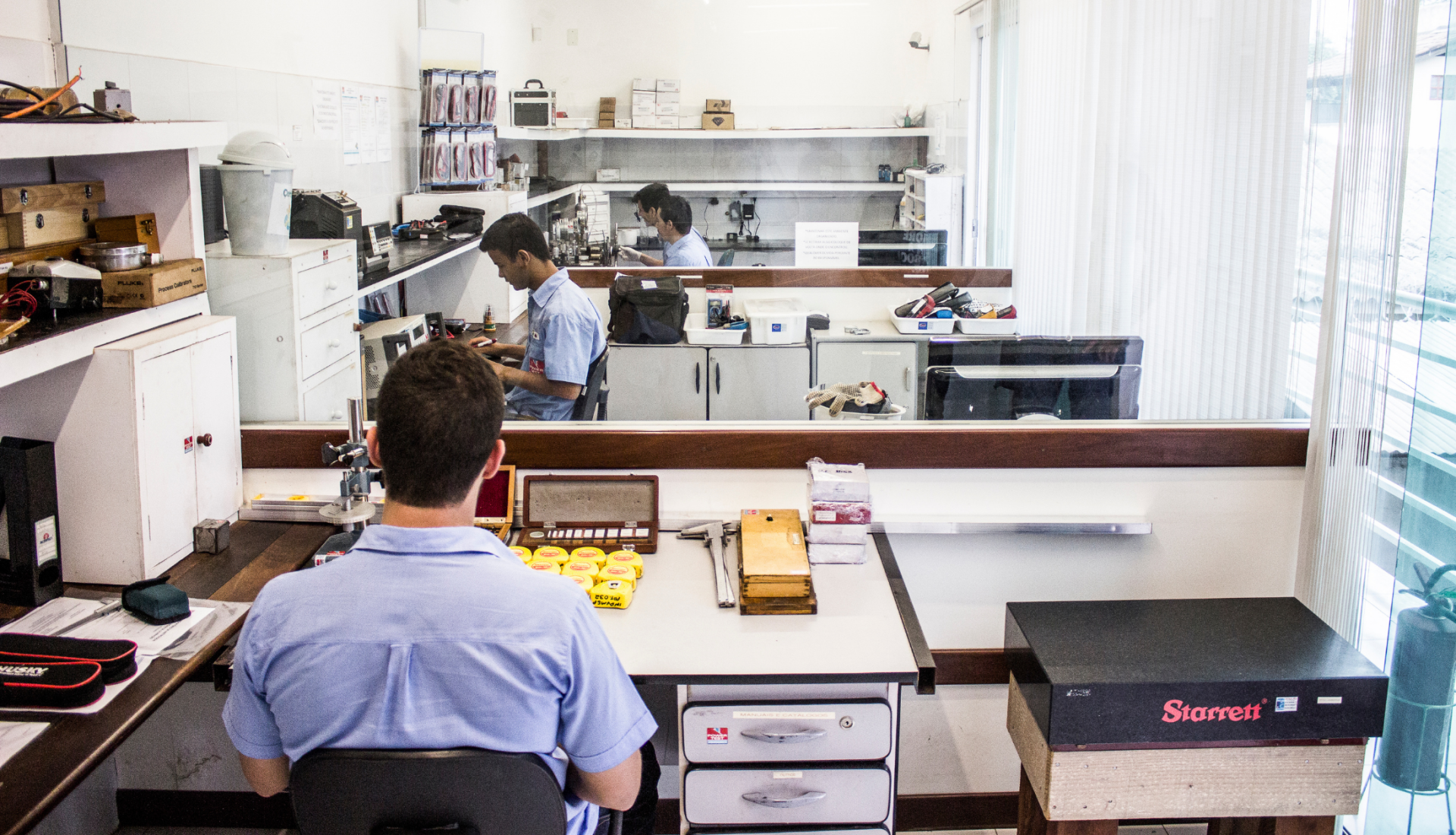 aferição de equipamento