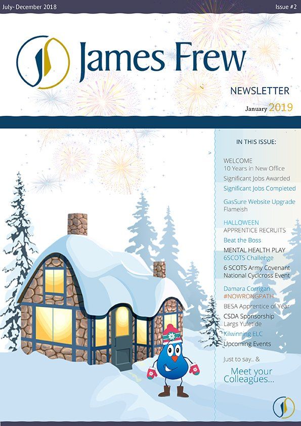 James Frew Newsletter Issue 2 January 2019