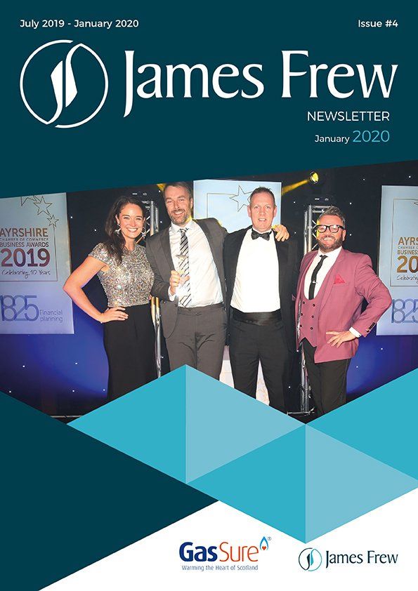 James Frew Newsletter Issue 4 January 2020