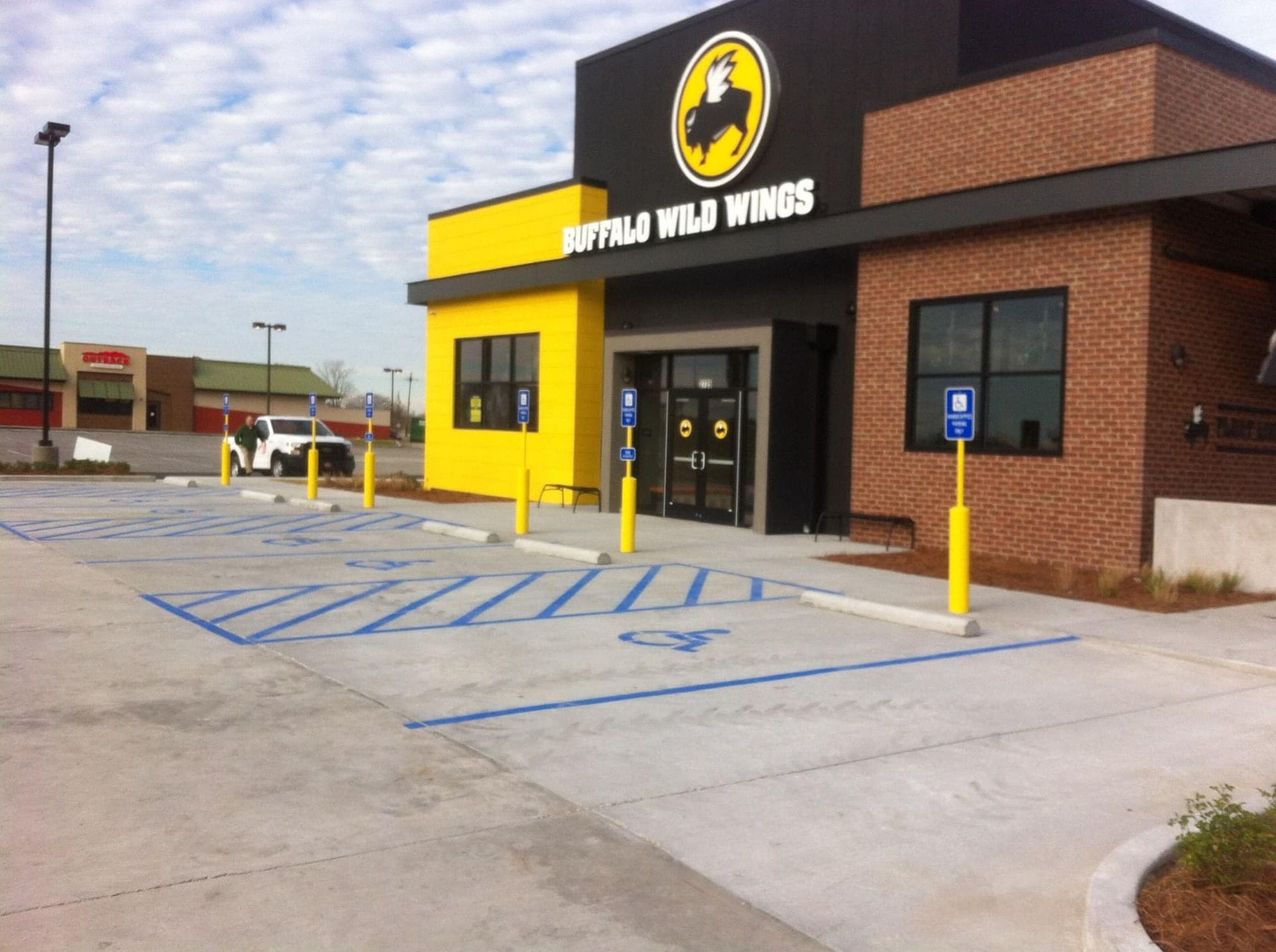 handicapped parking spots