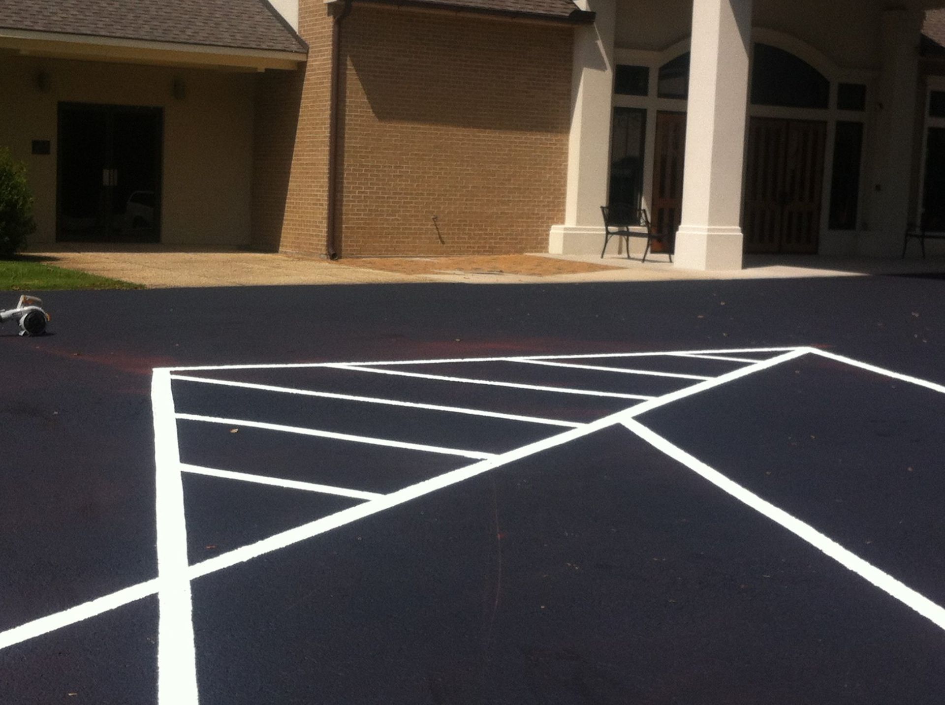 parking lot striping