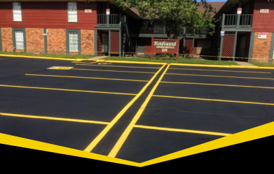 parking lot line striping