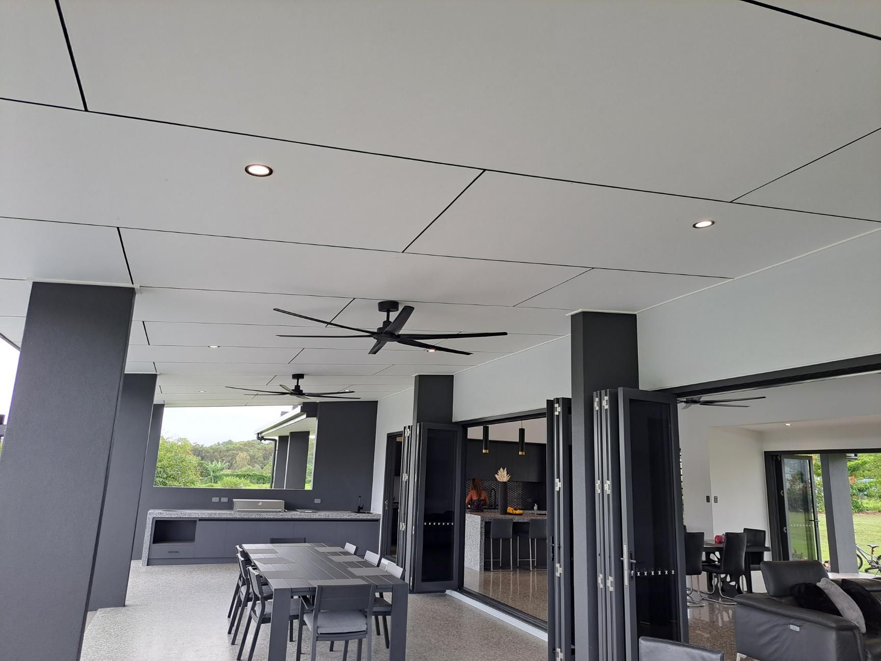 Outdoor Patio With a Table — AB QUICK Painting & Maintenance Services In Mareeba, QLD