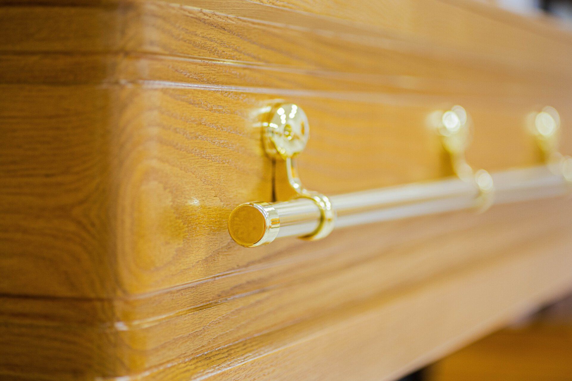 dettaglio cassa funebre di agenzia di onoranze e pompe funebri a Monte Urano