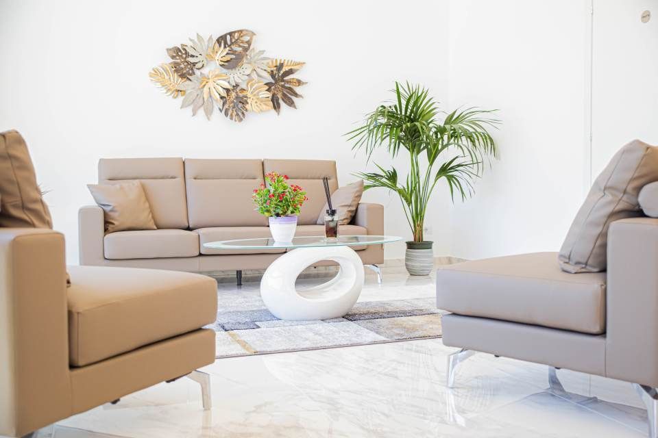 area relax di casa funeraria a Porto San Giorgio