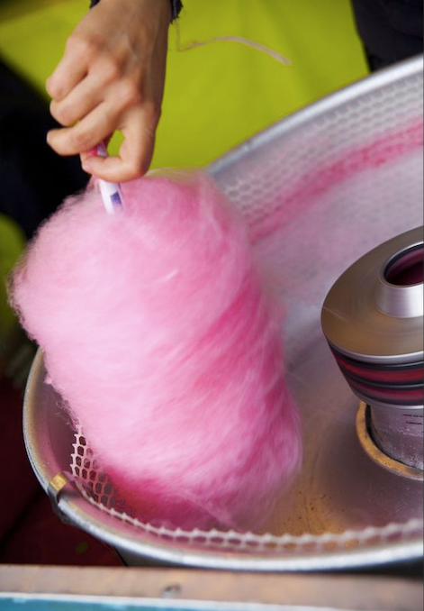 Renting candy floss machine