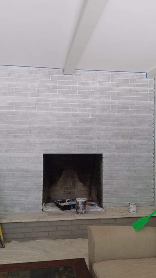 Unfinished Fireplace — Wilmington, DE — Ayala Painting