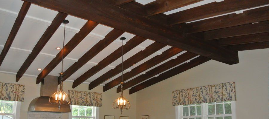 Stained Ceiling Beams — Wilmington, DE — Ayala Painting