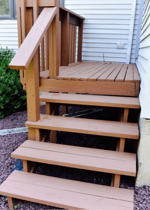 Deck Stairs and Steps — Wilmington, DE — Ayala Painting