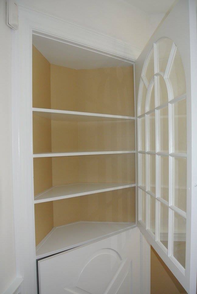Open White Cabinet — Wilmington, DE — Ayala Painting