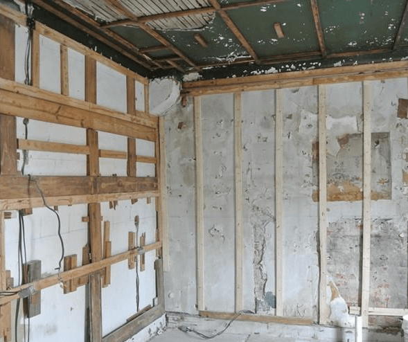 Before Drywall Installation and Finishing — Wilmington, DE — Ayala Painting