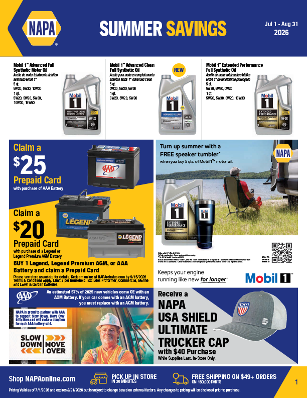 Retail Flyer at Speed Equipment Corp in Bensalem, PA